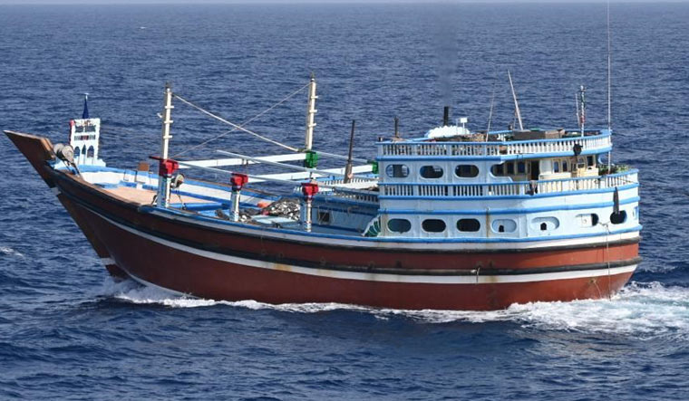 Major anti-piracy operation by Indian Navy in progress in Arabian Sea: Report - Vimarsana News