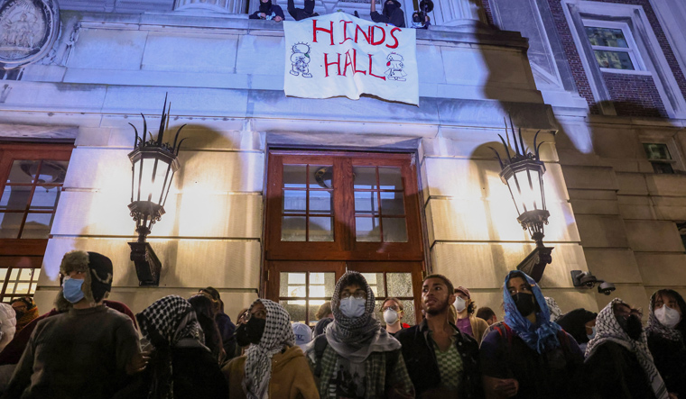 US: Columbia protesters take over Hamilton Hall, renames it after 'Hind Rajab' - Vimarsana News