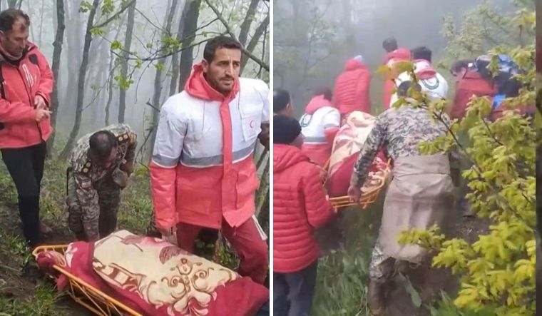 Watch: Iranian President Raisi's remains being retrieved from crash site - Vimarsana News
