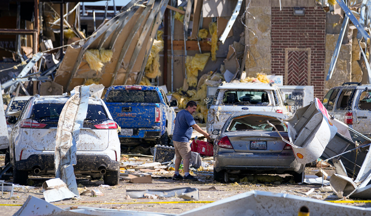 US tornadoes: 19 dead as powerful storms ravage Texas, Oklahoma and ...