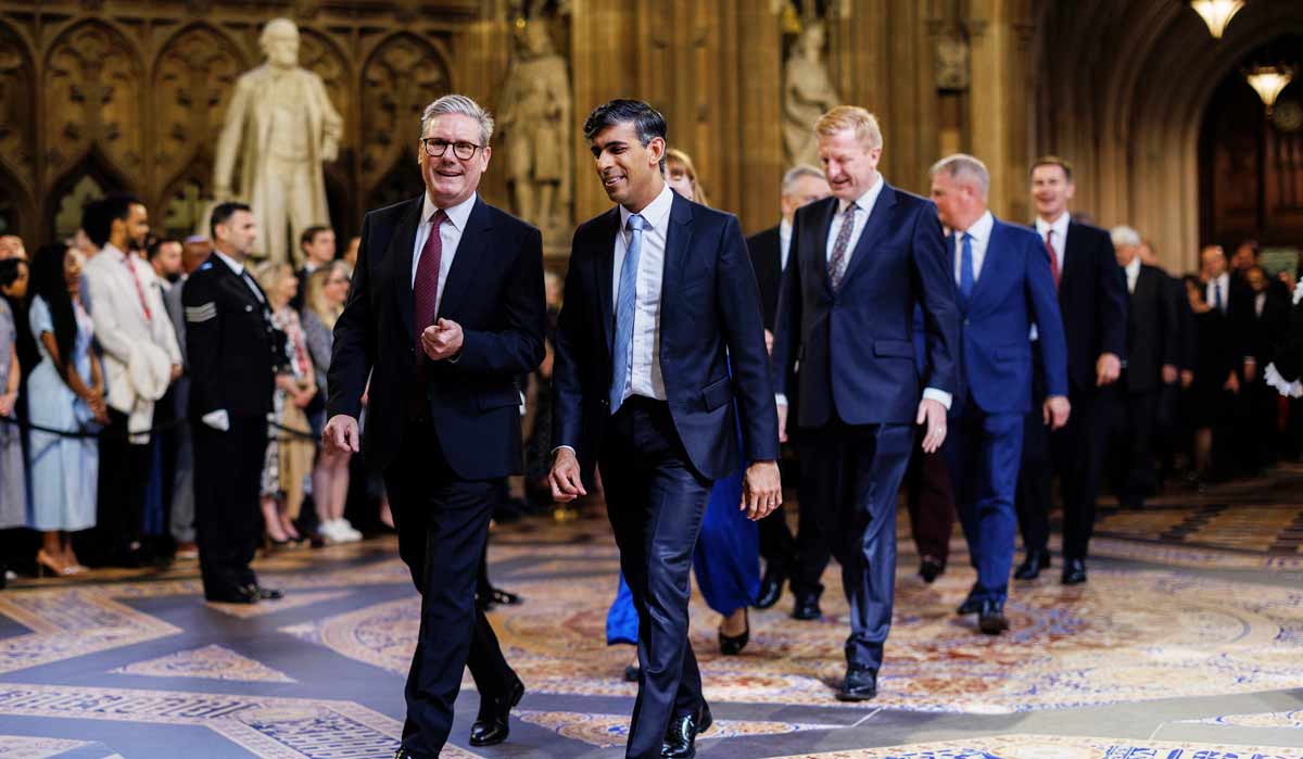 'Bright future behind': Rishi Sunak's light-hearted speech as UK Opposition Leader