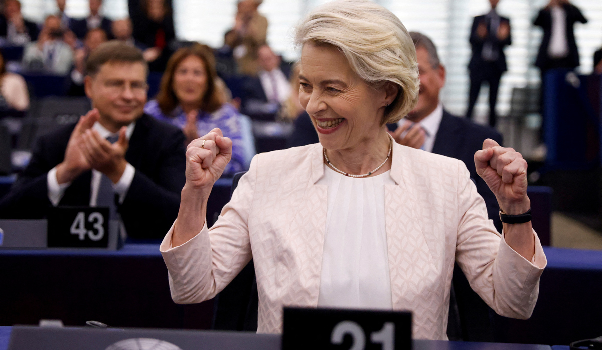 Ursula von der Leyen re-elected to a second term as European Commission president