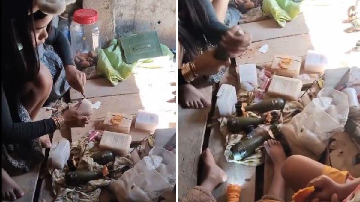 VIDEO | Cambodian women and children seen loading mortar shells as conflict with Thailand reaches Day 3