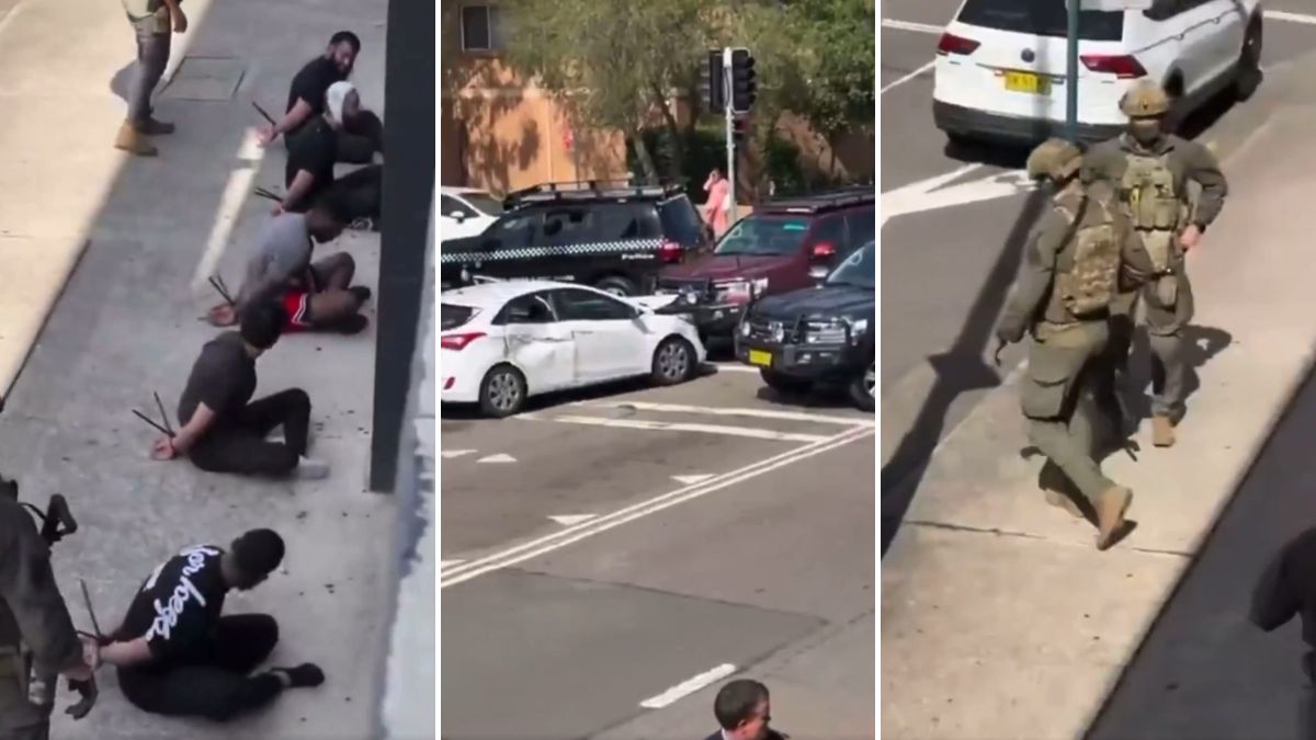 VIDEO | Another Bondi Beach attack foiled as Sydney police ram car, detain 5 men