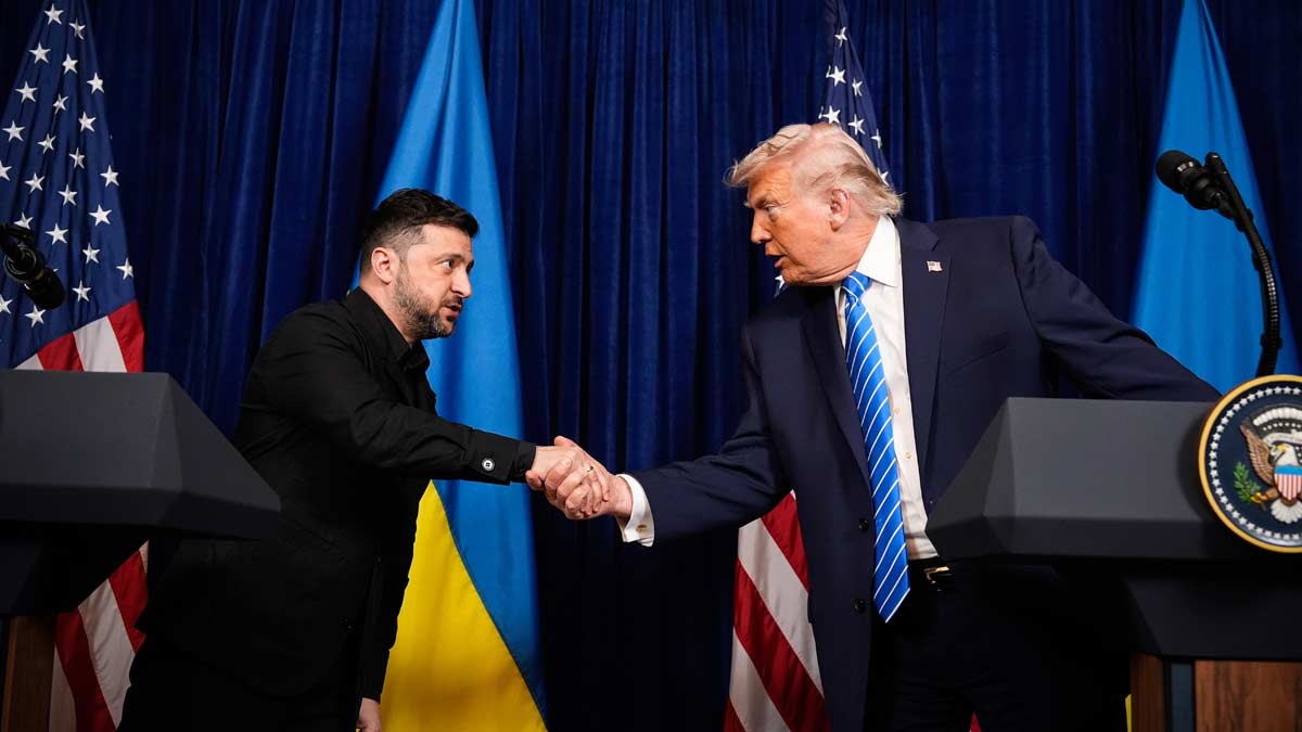 Ukraine and Russia are 'closer than ever' to peace, says Trump after meeting Zelenskyy
