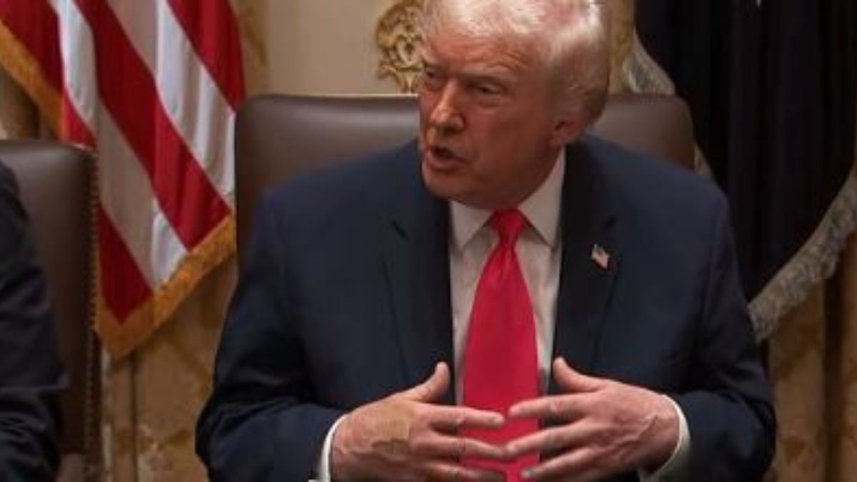 What's on Donald Trump's hand? Mystery ‘Band-Aids’ on the President’s hand trigger speculations 