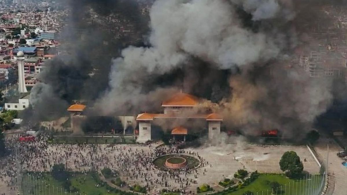 Nepal #39 s Supreme Court turned to ashes: Gen Z protests destroy decades