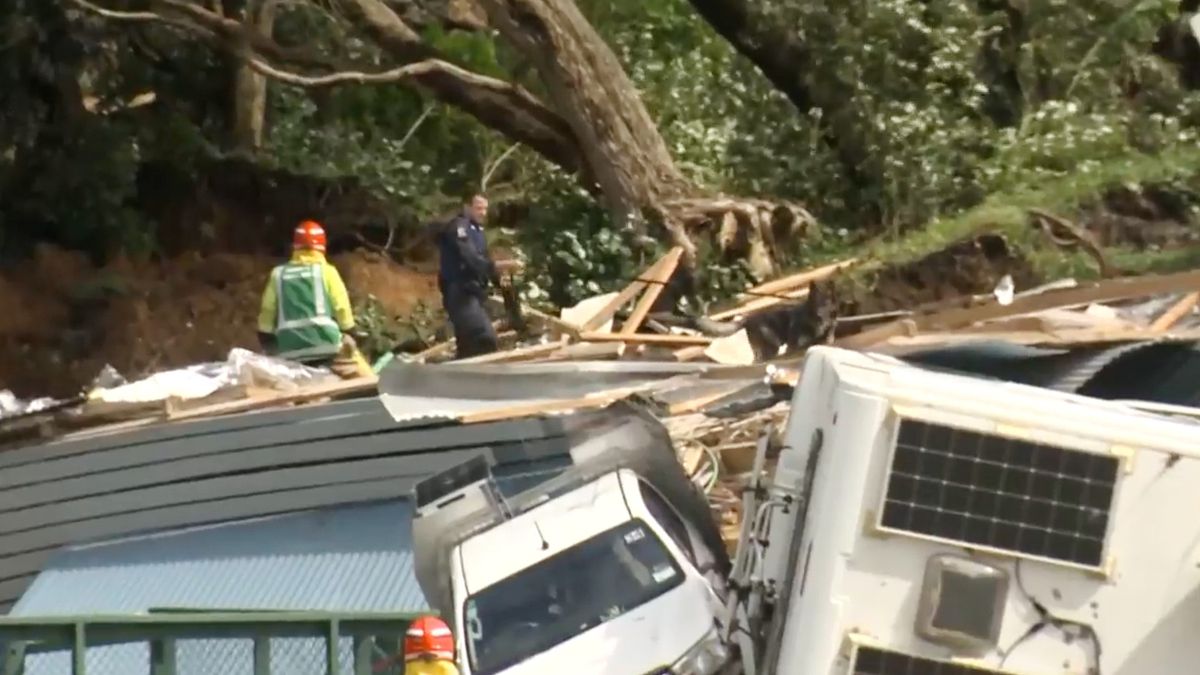 Mount Maunganui landslide: Eyewitness recalls 'rolling thunder' as hillside collapses at New Zealand campsite
