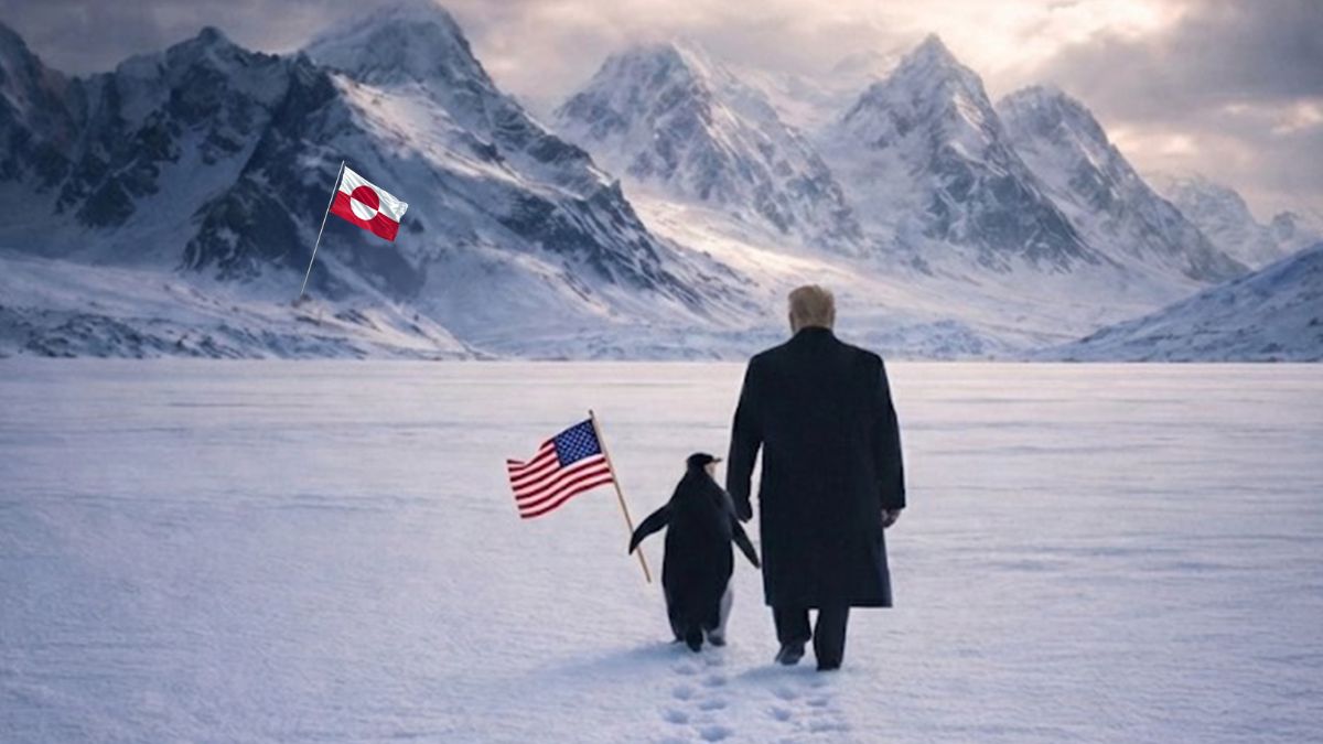 Why the White House's AI image of Trump with ‘nihilist penguin’ in ‘Greenland’ invited an internet troll fest