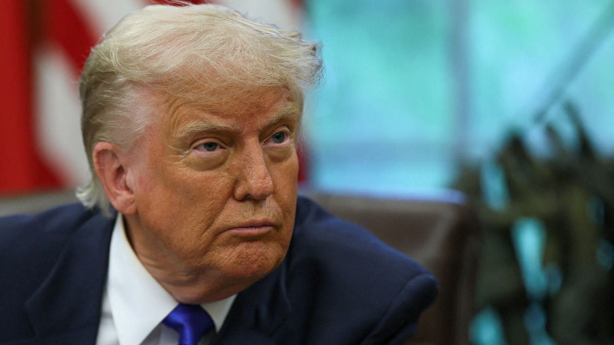 'We don't want Russia or China as neighbours': Trump warns of 'hard way' to acquire Greenland