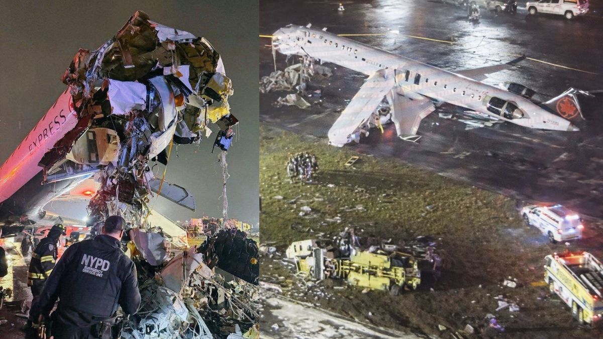 Air Canada Express collision: Did pilot and co-pilot survive the crash? What actually happened at New York's LaGuardia Airport