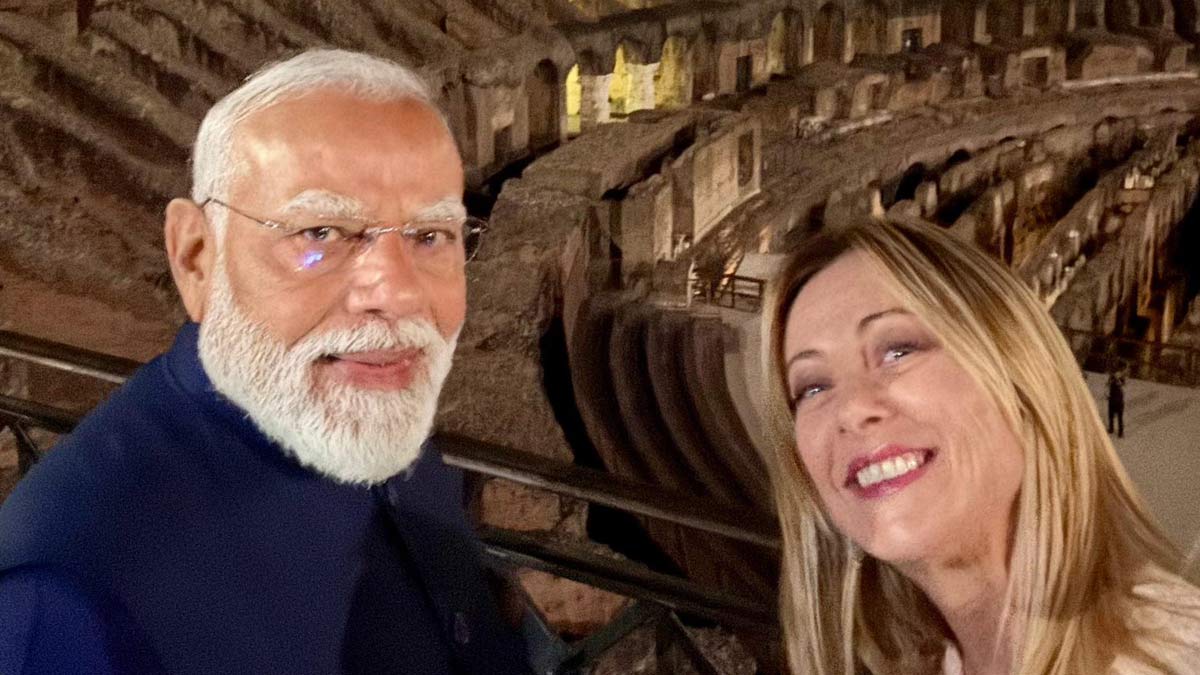 ‘Welcome to Rome, my friend’: Meloni shares candid picture with PM Modi
